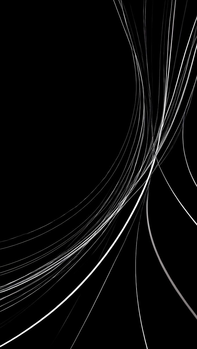 A black and white abstract