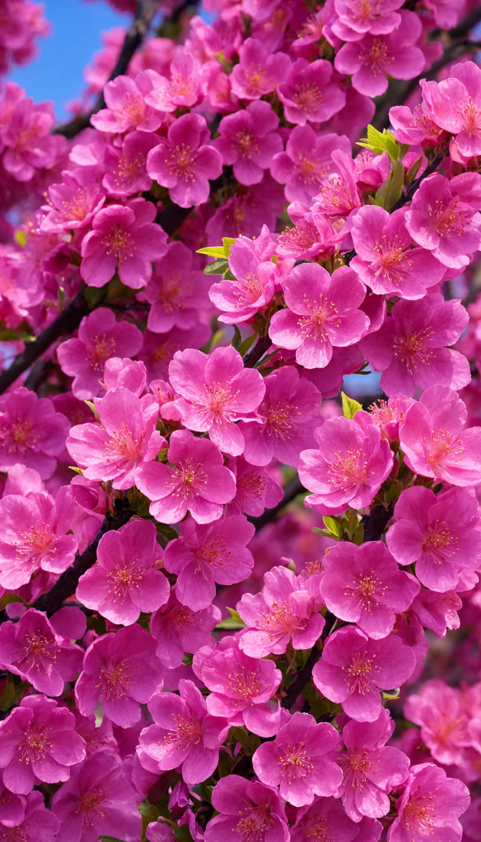 Pink Branch Flowers