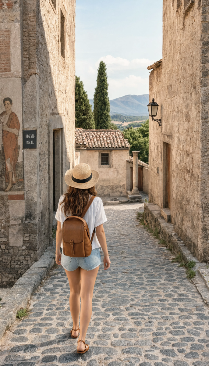 Tourist Ancient Streets