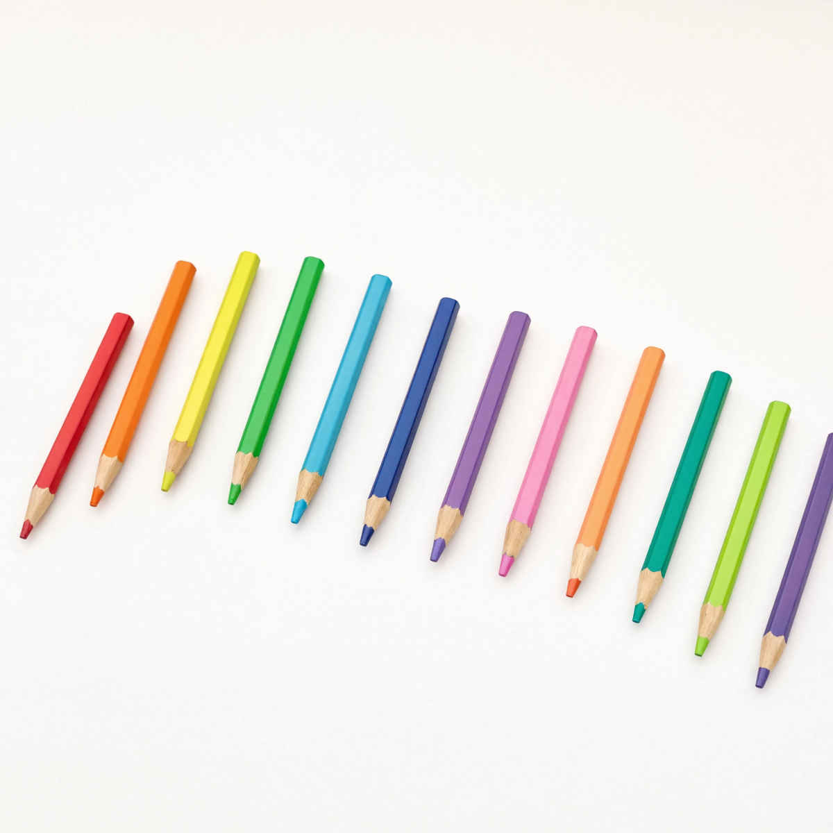 Wavy Colored Pencils