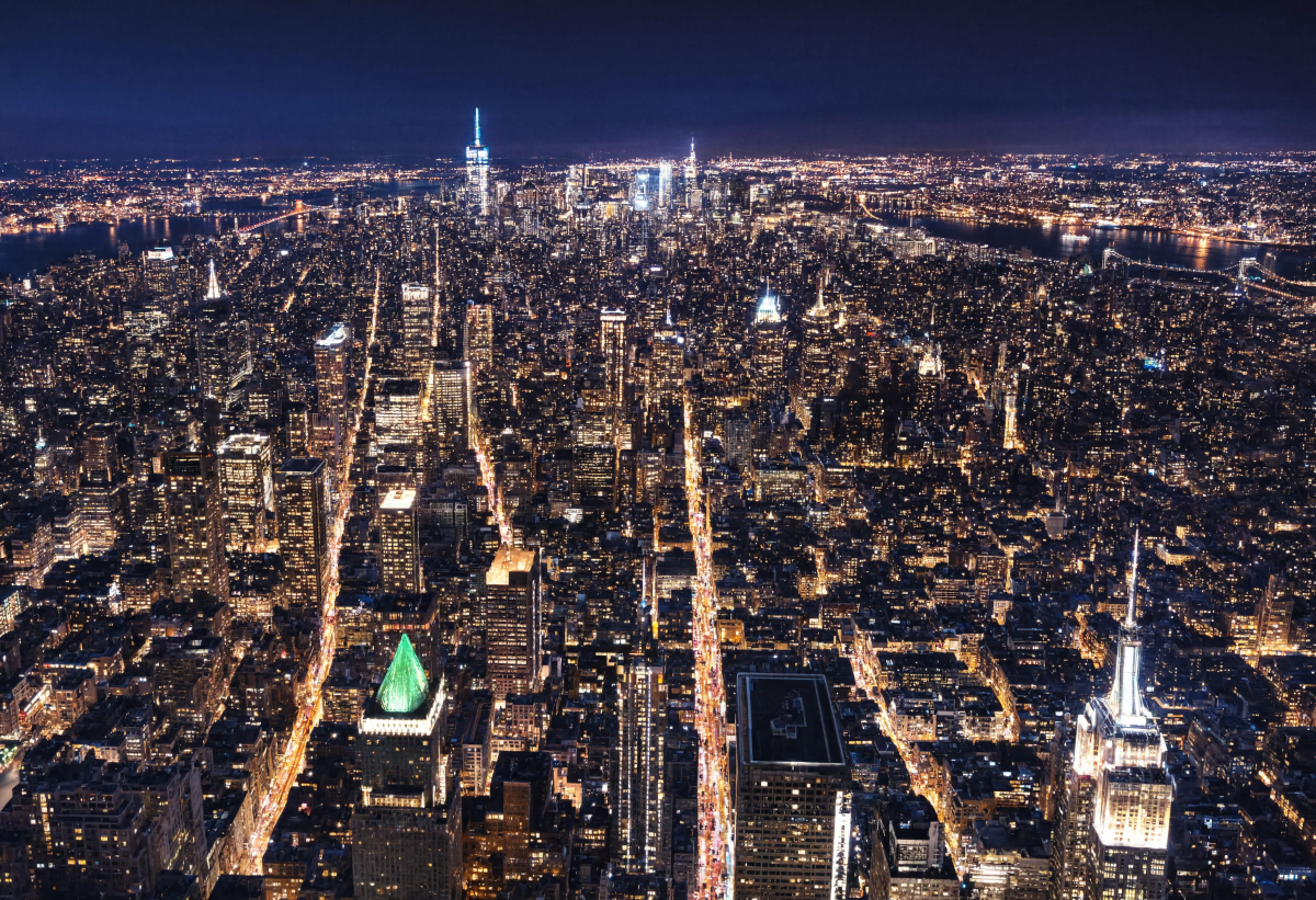 NYC Aerial Night