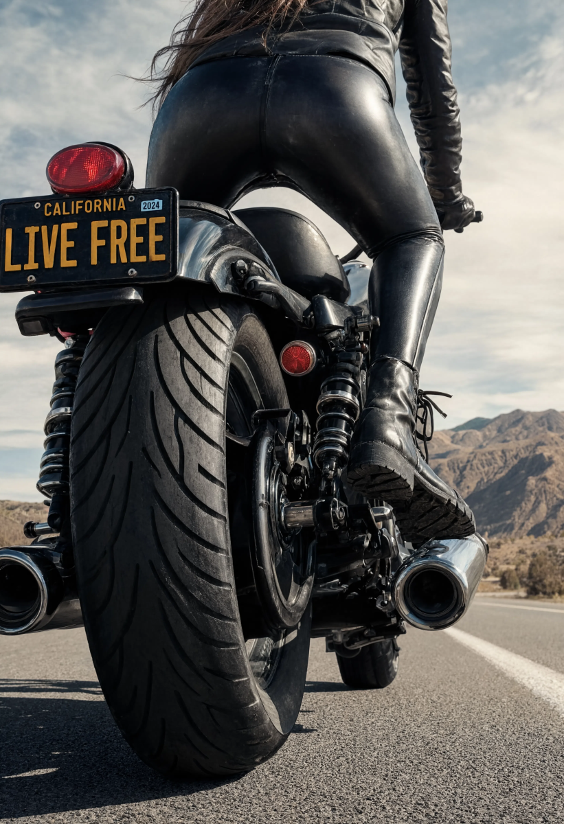 Biker Boots   Rear Wheel