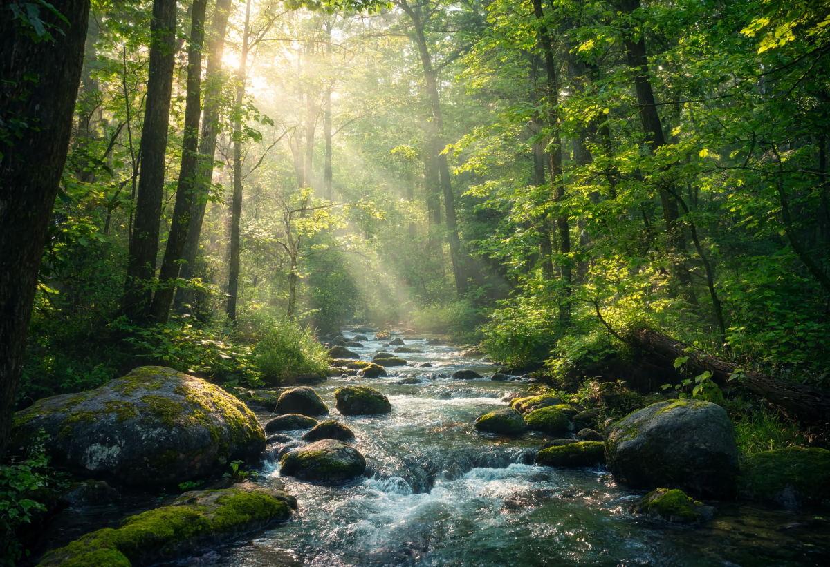 Forest Morning Scenic