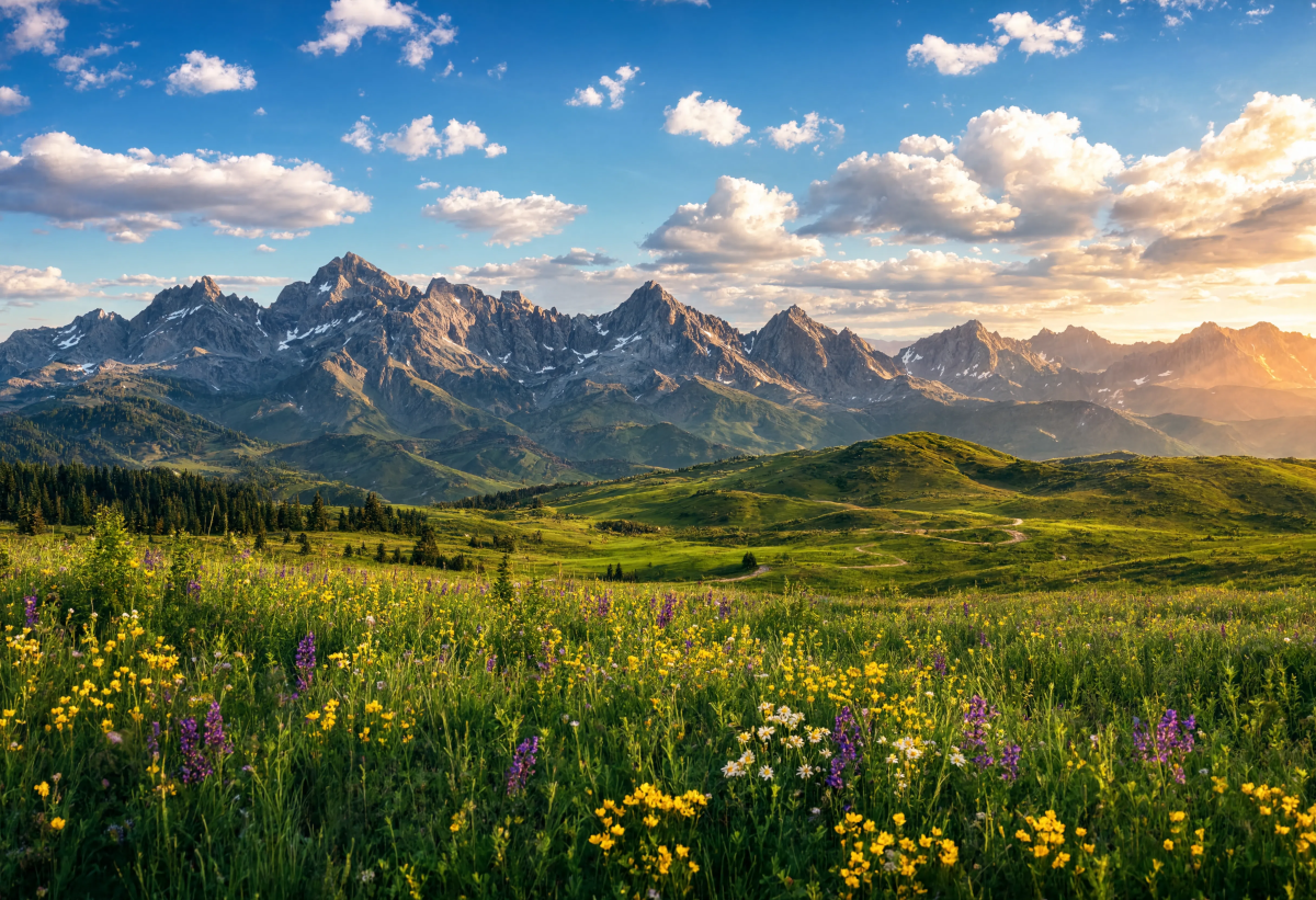 Beautiful Mountain Horizon2