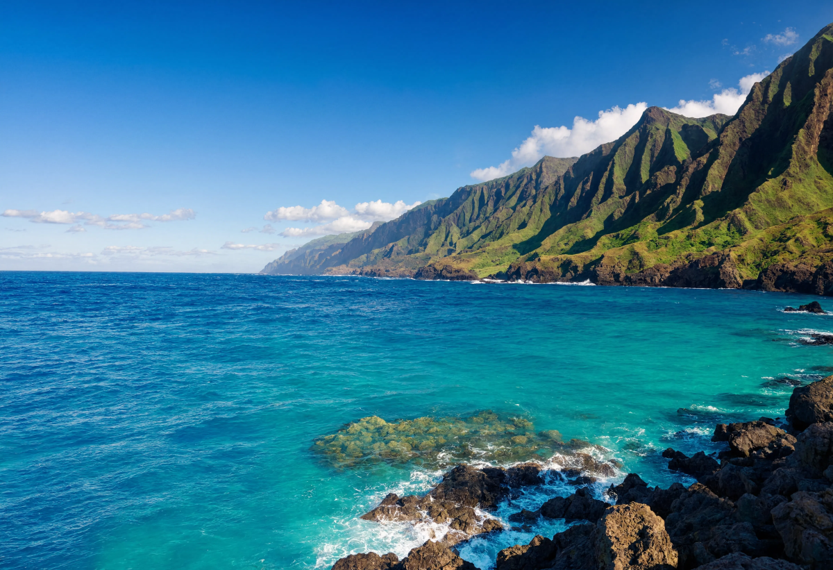 Ocean Landscape Summer 2