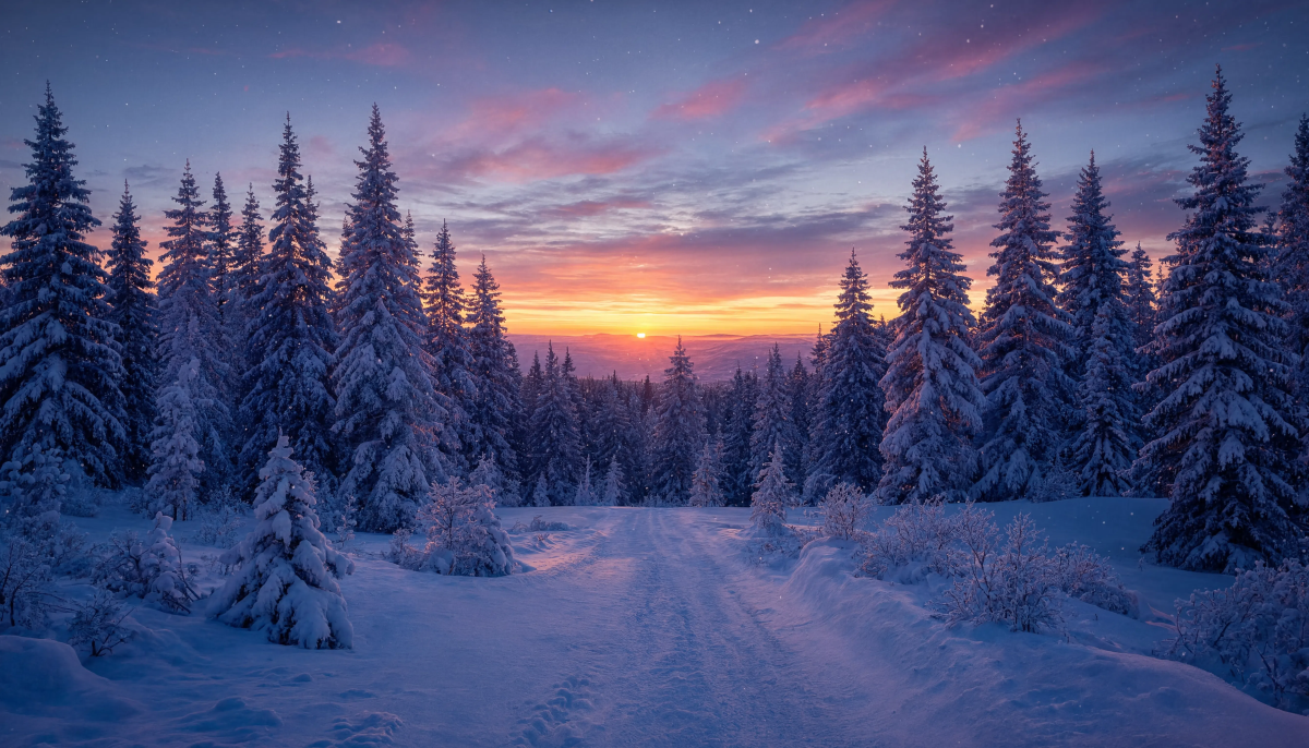 Beautiful Forest Evening