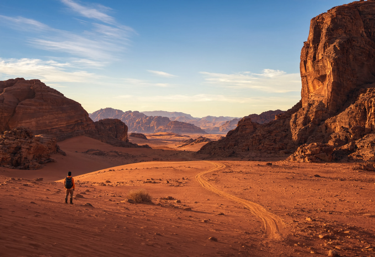 Beautiful desert landscape