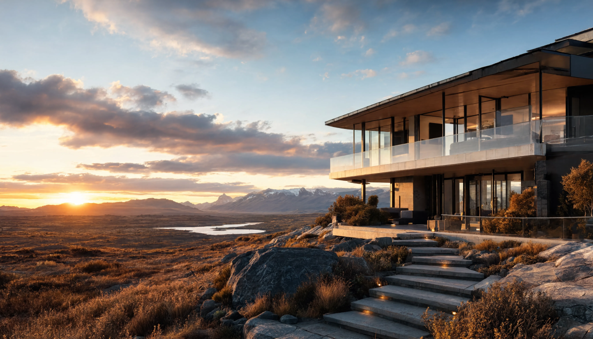 Beautiful architecture horizon