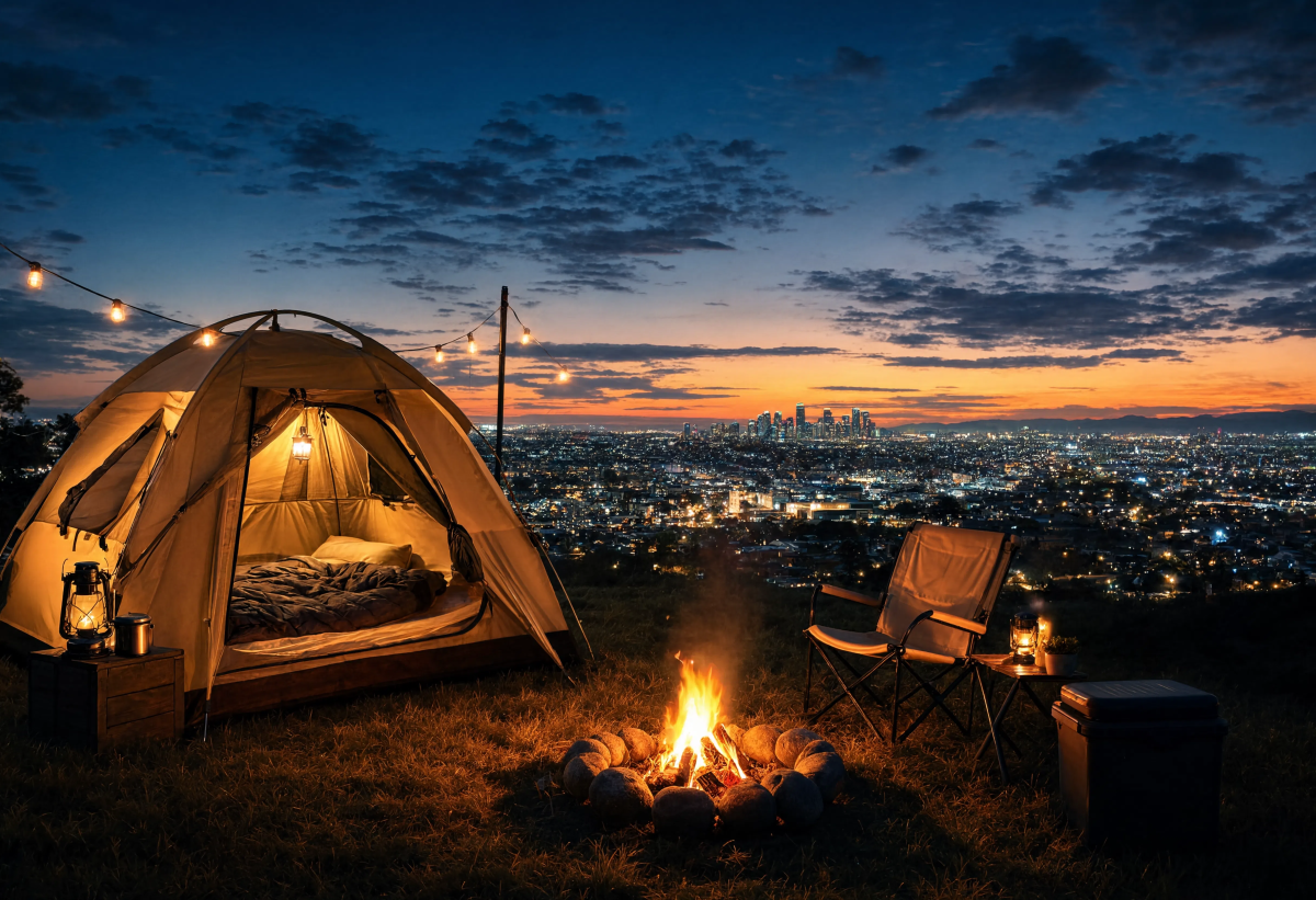 Beautiful Camping Horizon