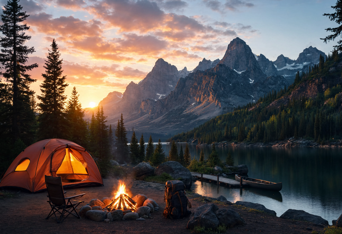 Camping adventure