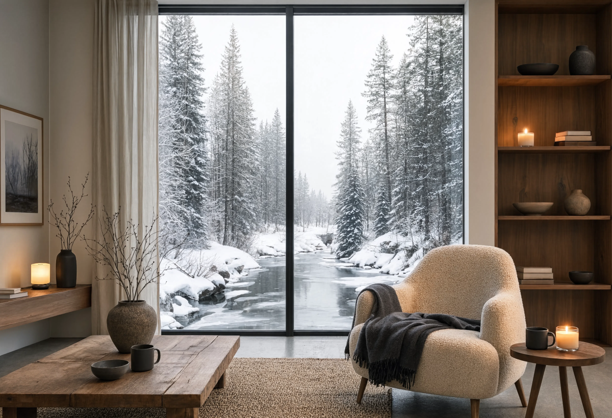 Interior Escape Minimal Winter