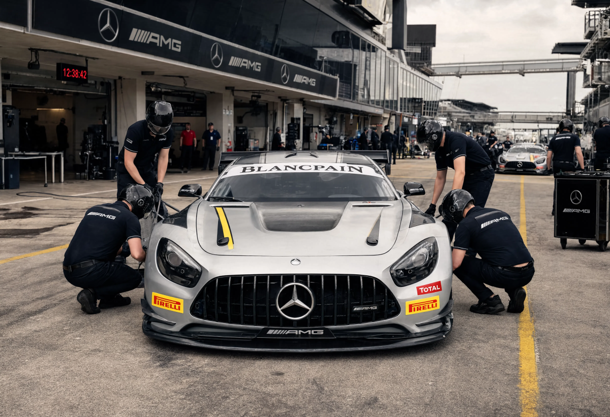 AMG GT Pit Lane