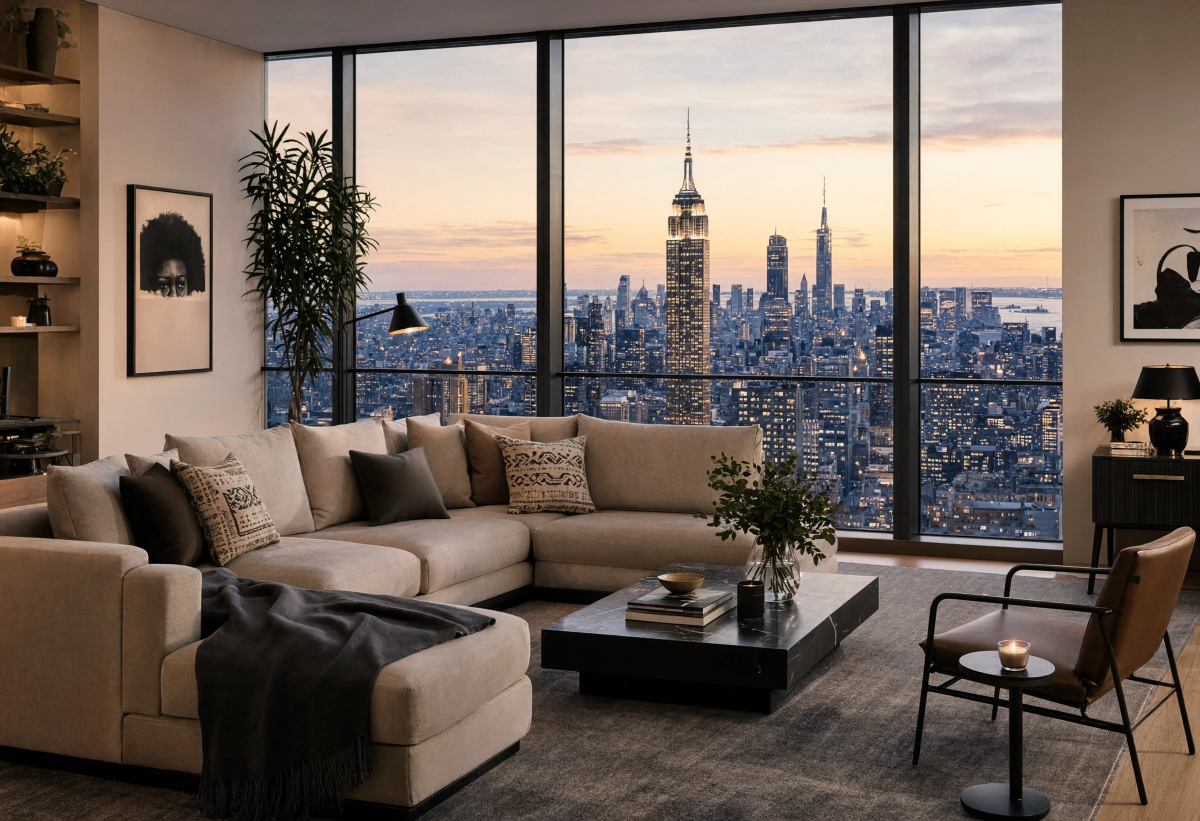 Beautiful interior scene