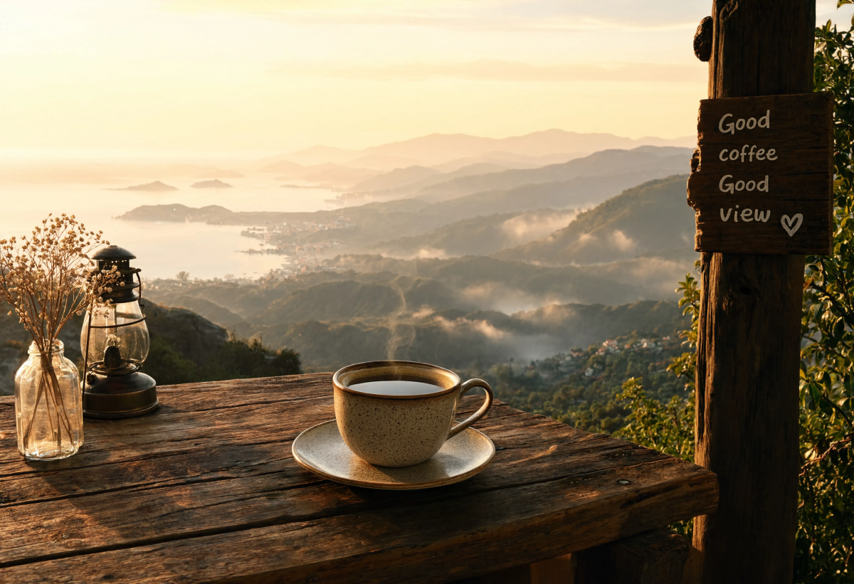 Beautiful coffee dream