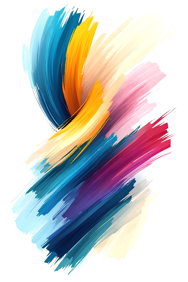 Minimal colorful abstract wallpaper