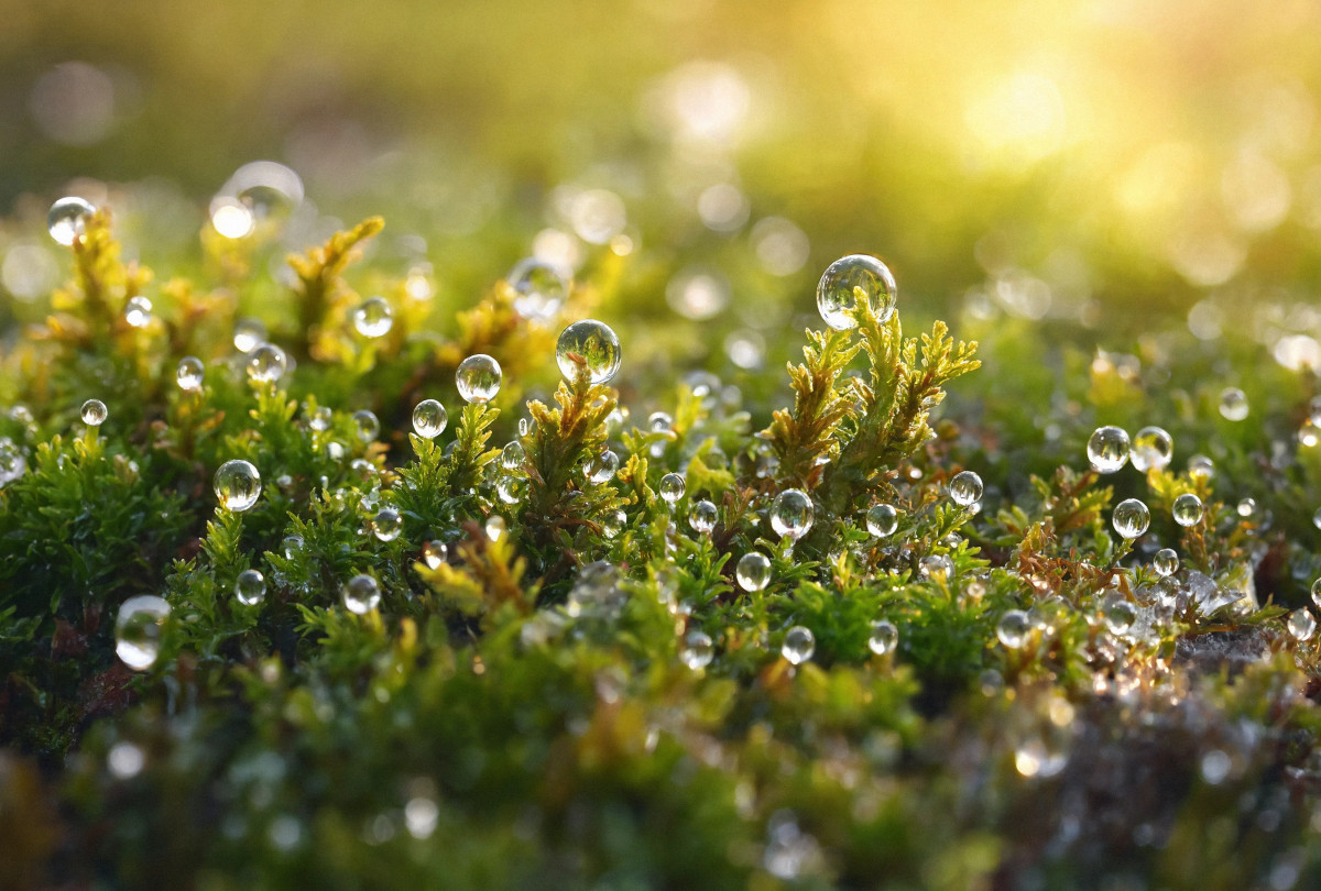 Macro moss