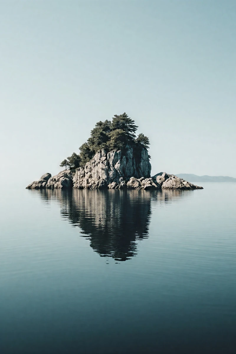 Island Reflection
