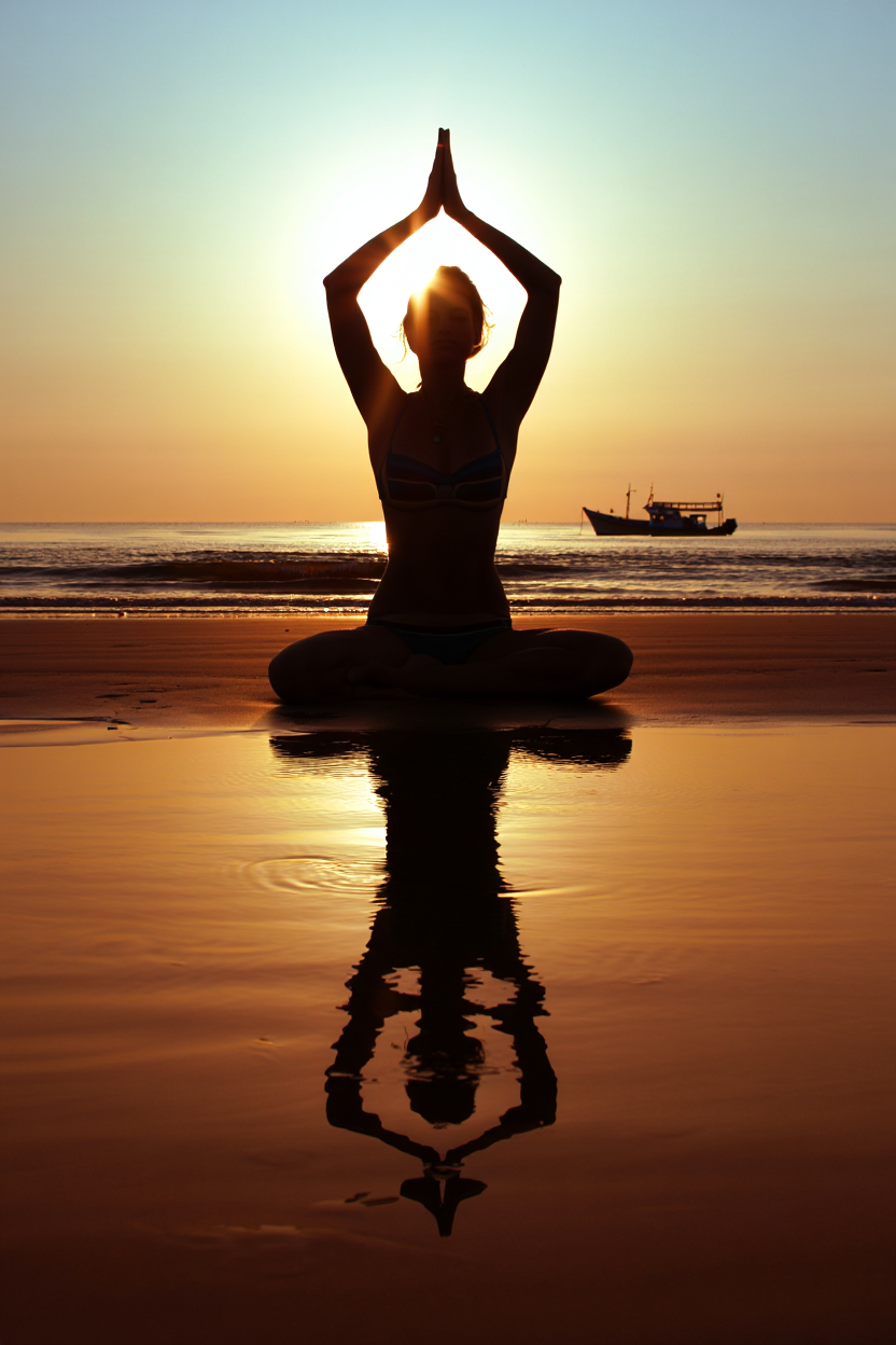 Beach meditation