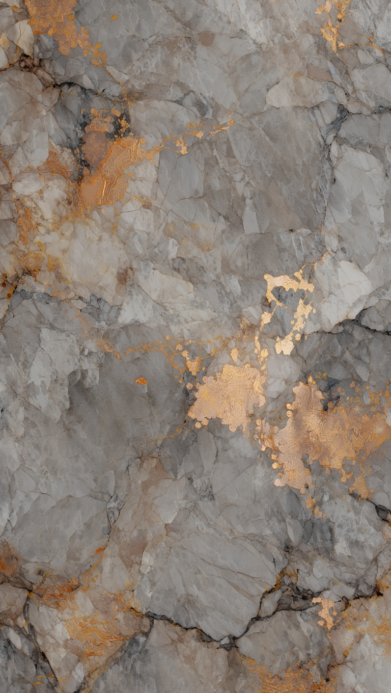 Vintage bronze oxidized marble