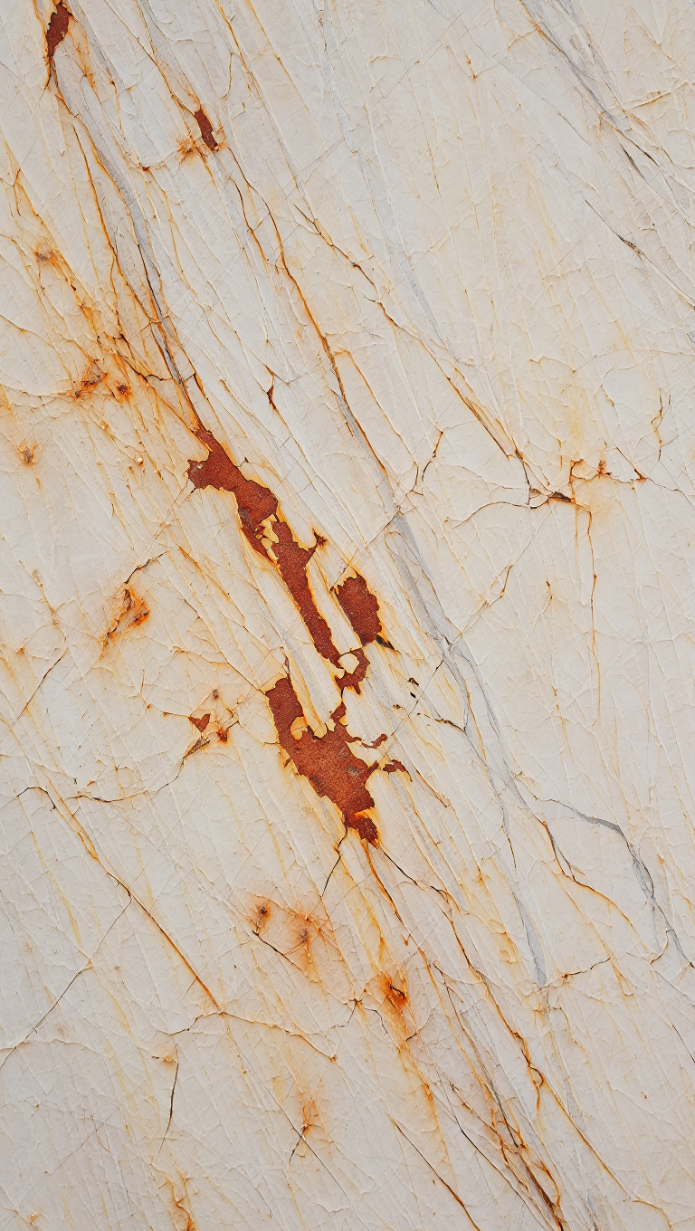 Vintage iron rust marble