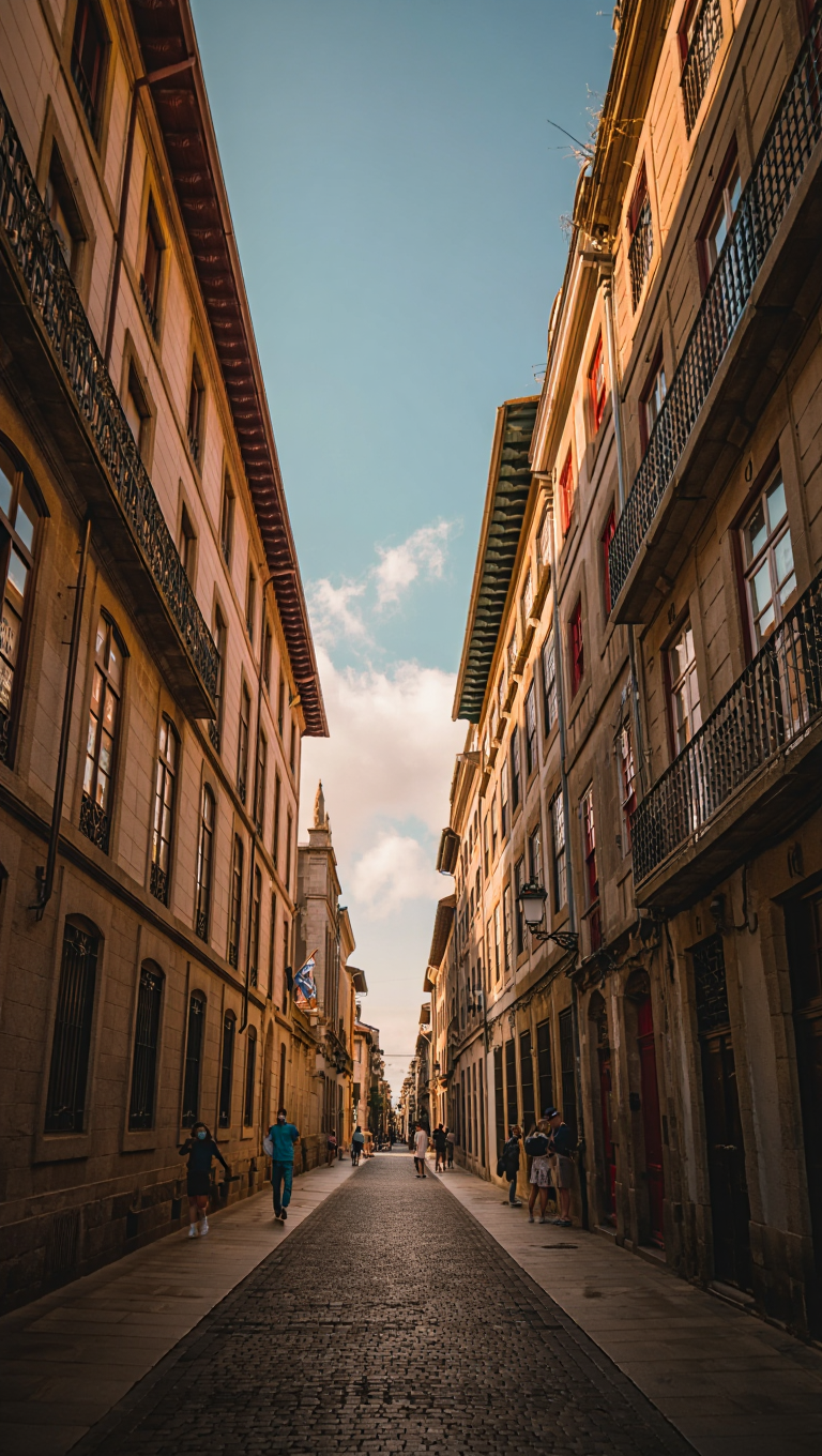 European historic quarter