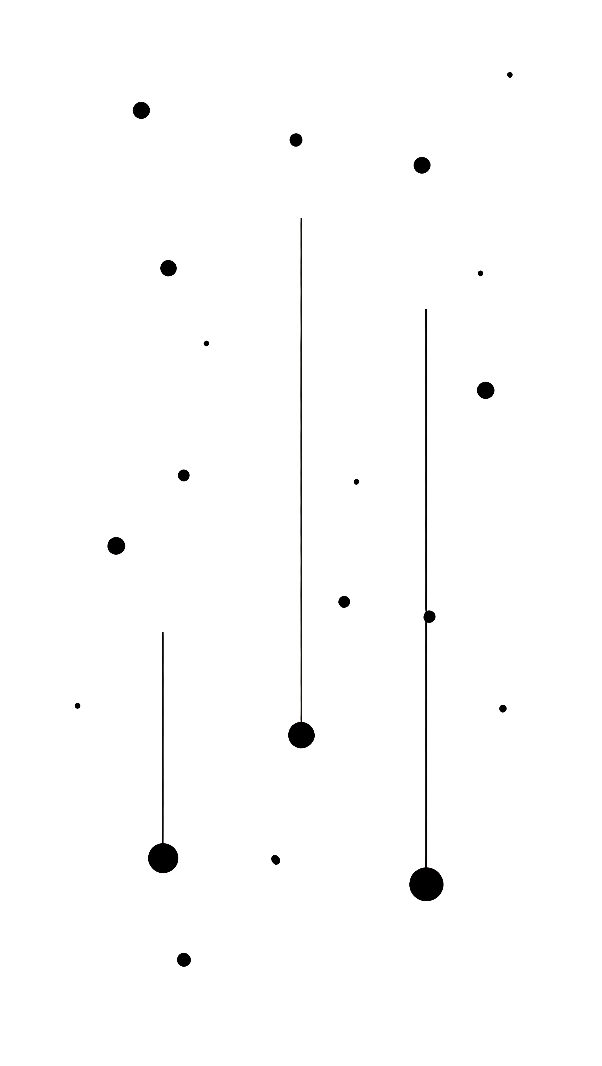 Minimal black and white abstract vertical lines