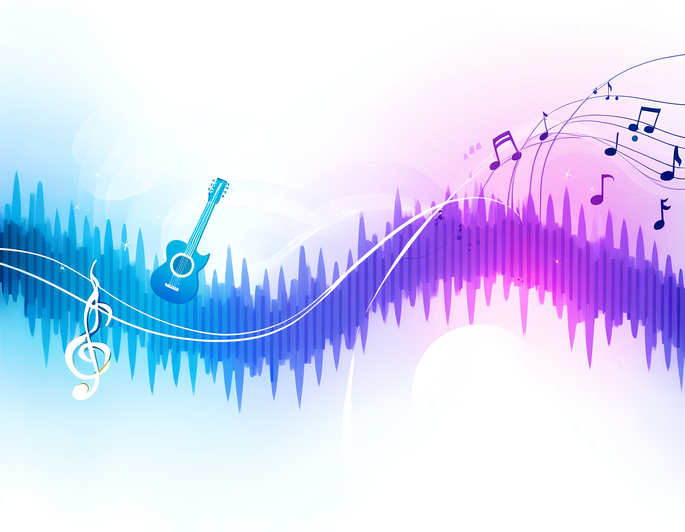 Abstract music wallpaper